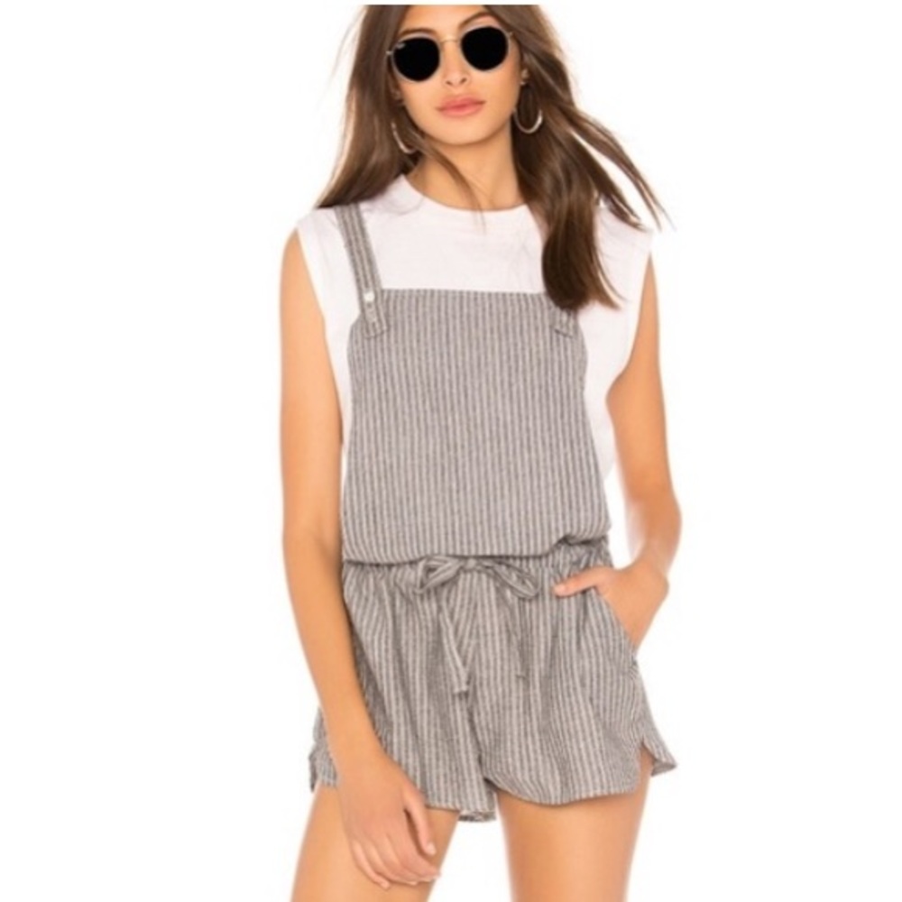 Bobi Seaside Striped Romper